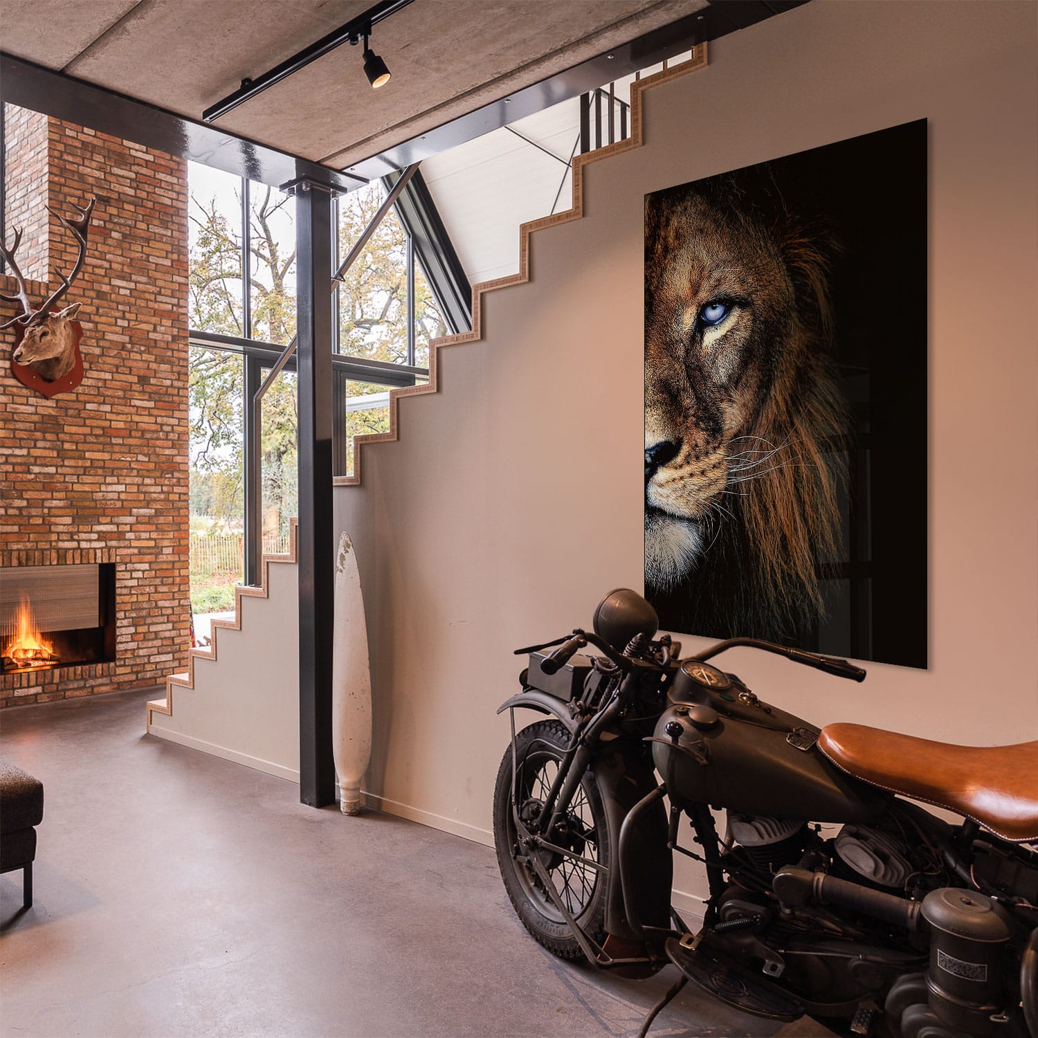 Half lion's head - Afbeelding 5