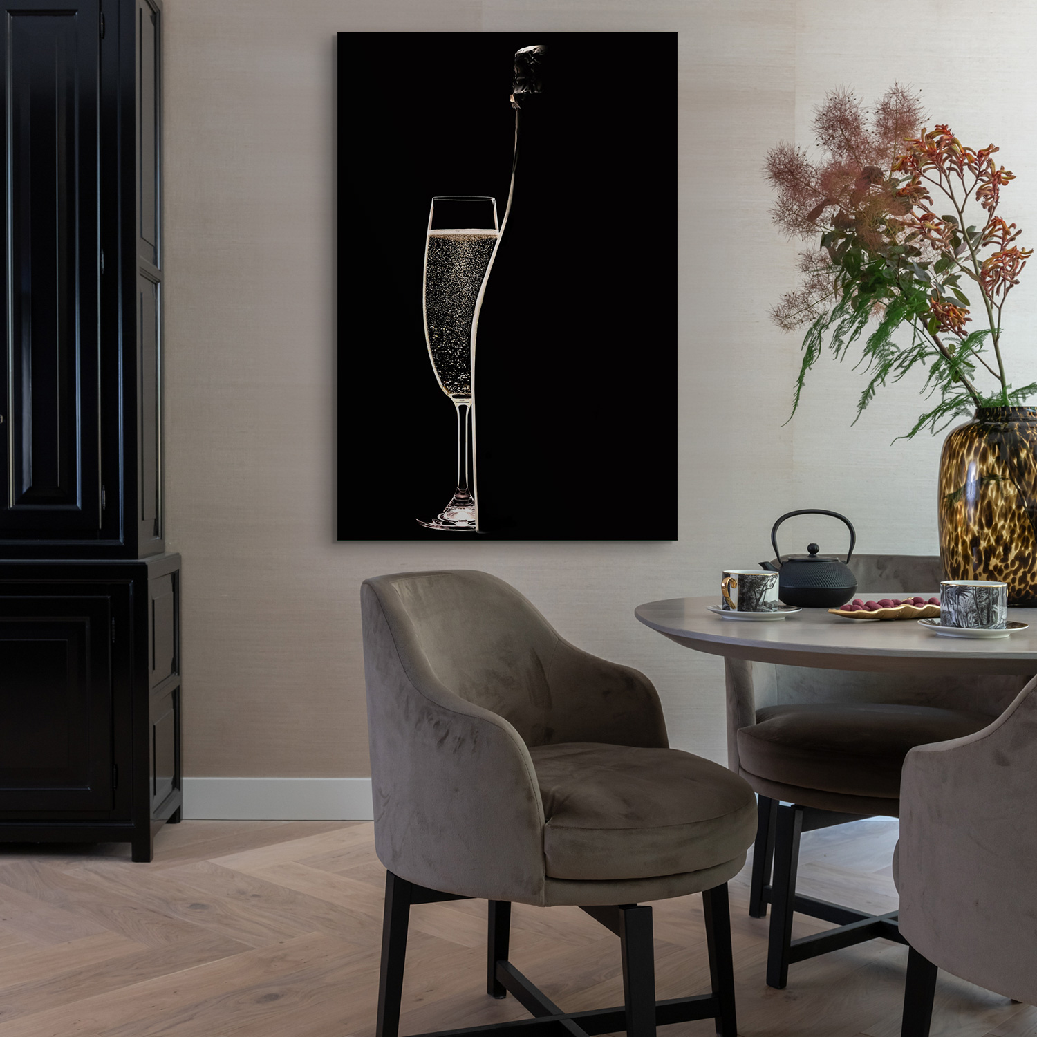 Champagne Silhouette - Afbeelding 5