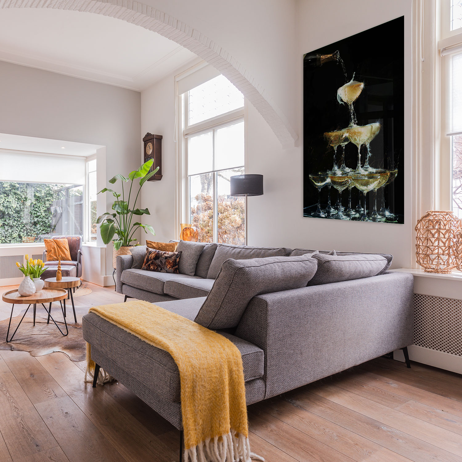 Golden Champagne Fountain - Afbeelding 6