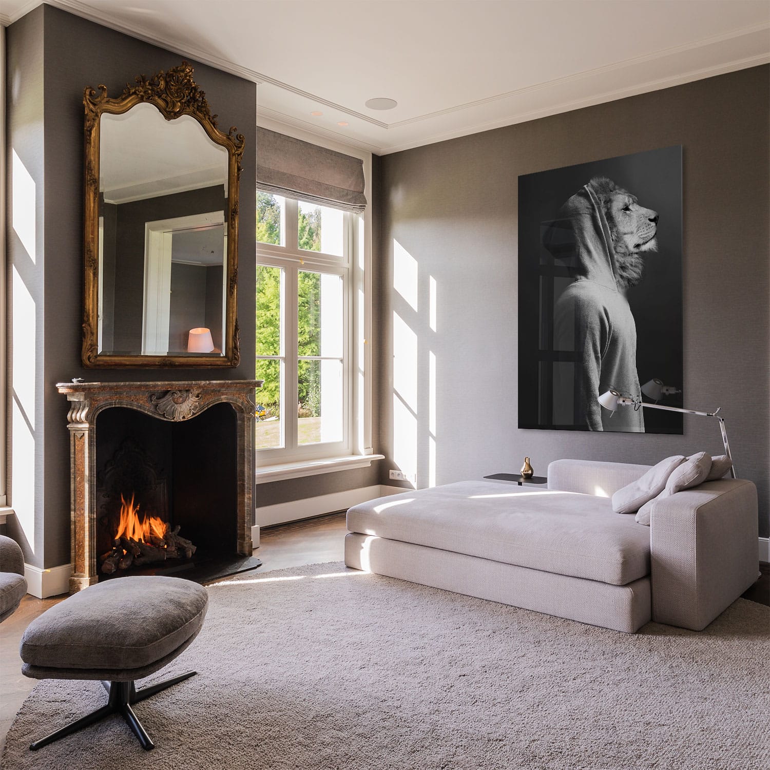 Hoodie Lion - Afbeelding 3