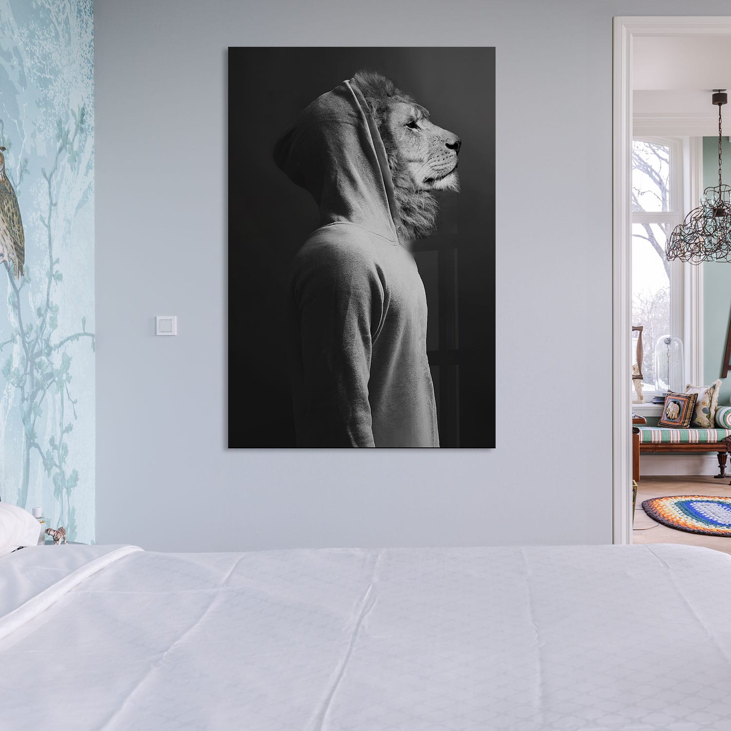 Hoodie Lion - Afbeelding 2