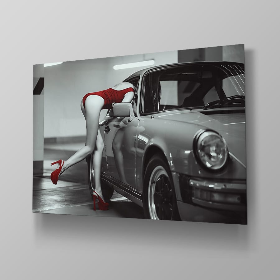 Red Luxury Woman - Afbeelding 4