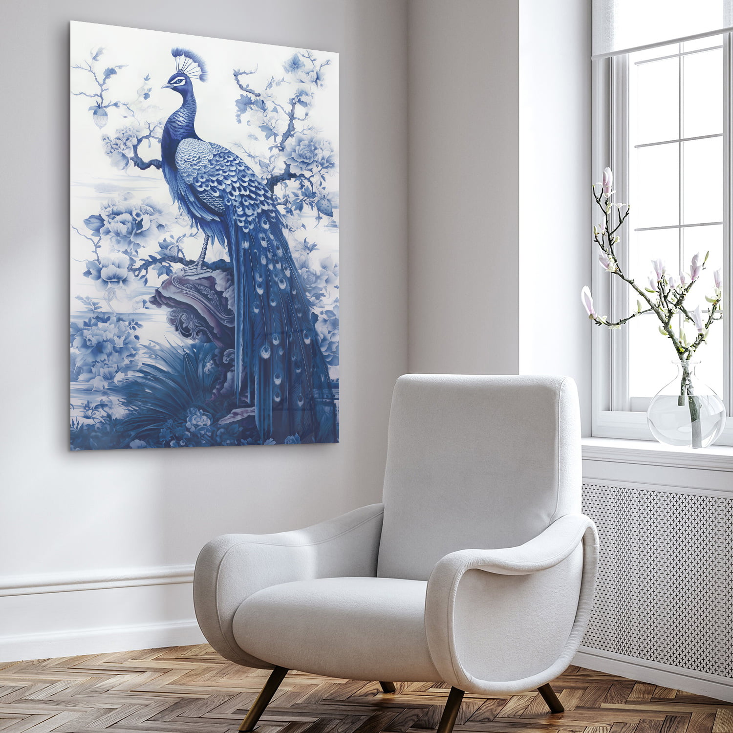 Delfts Blue Peacock - Afbeelding 6