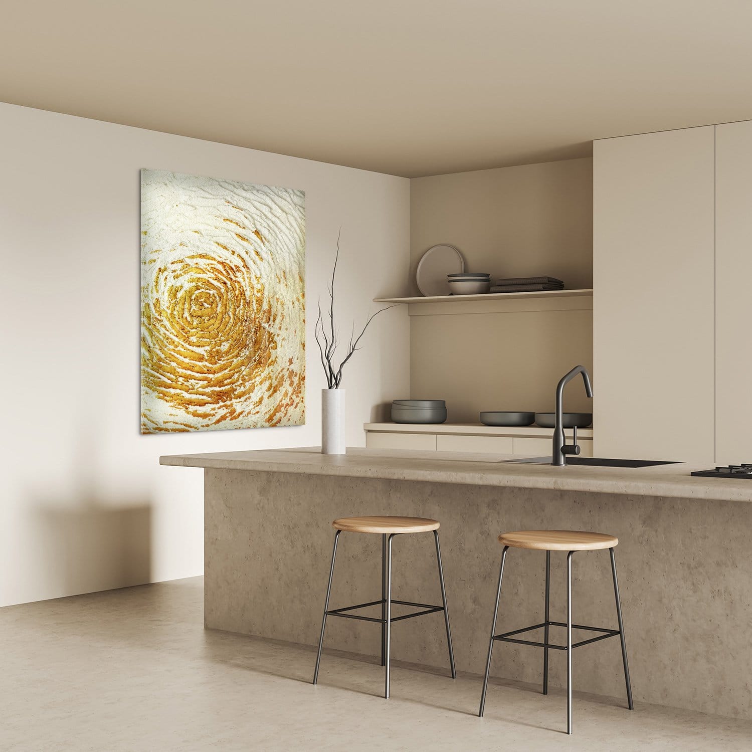 Glitter gold white - Afbeelding 3