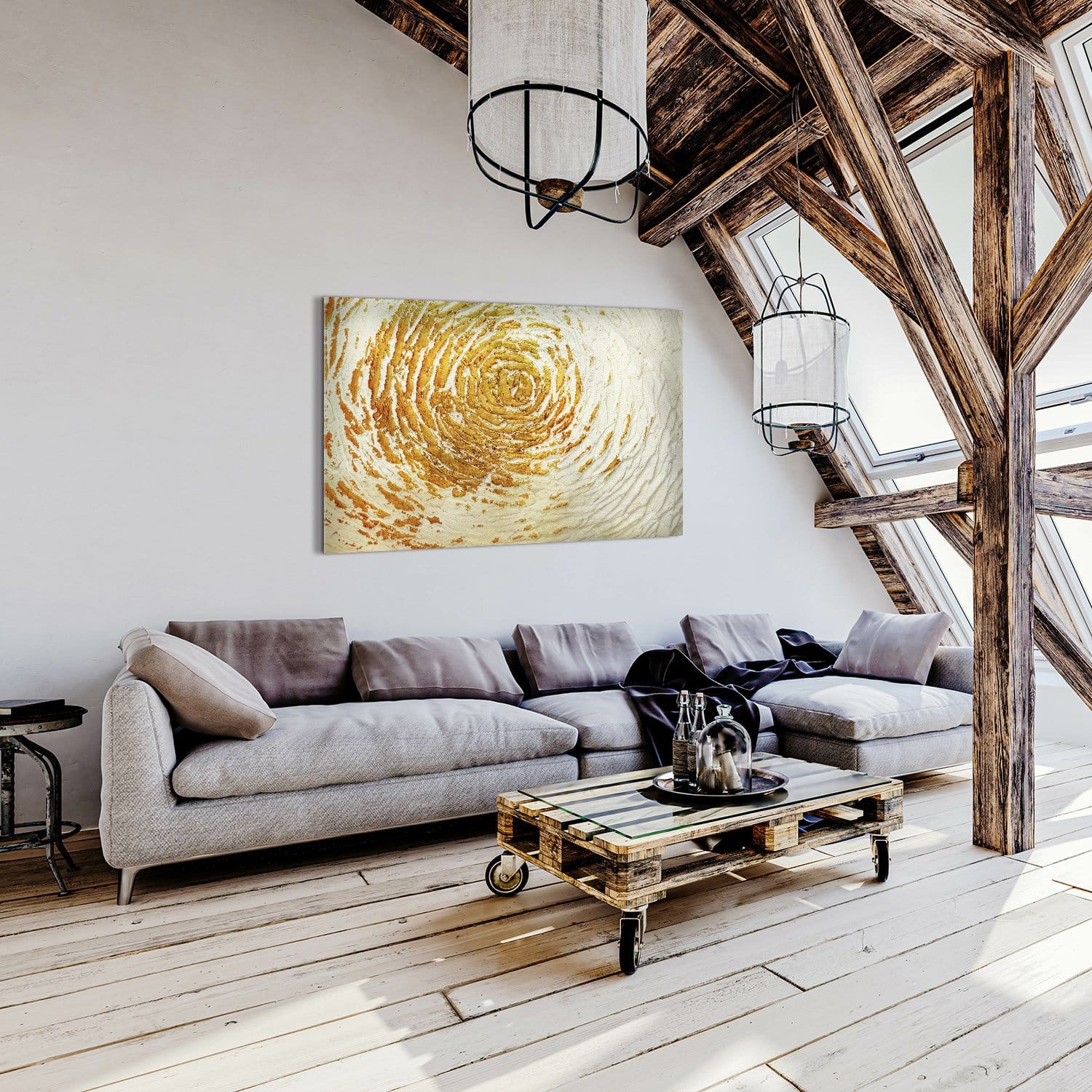 Glitter gold white - Afbeelding 8