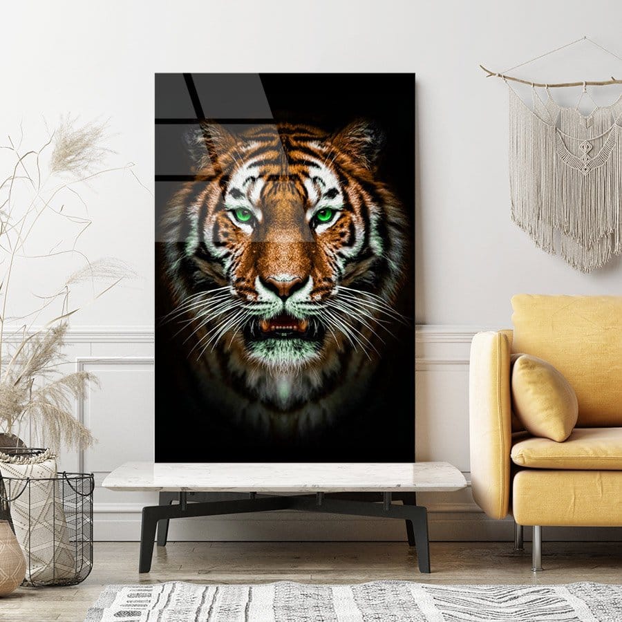 Tiger on black - Afbeelding 9