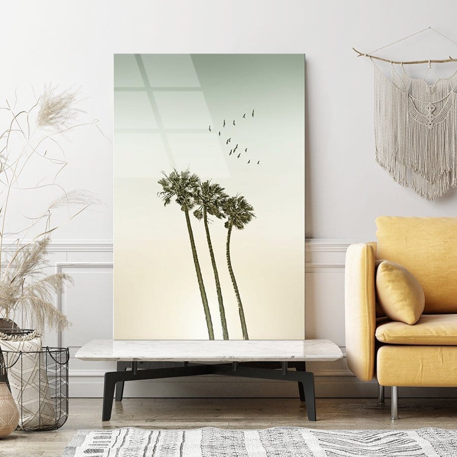 Minimalist Palm Trees & Sunset - Afbeelding 8