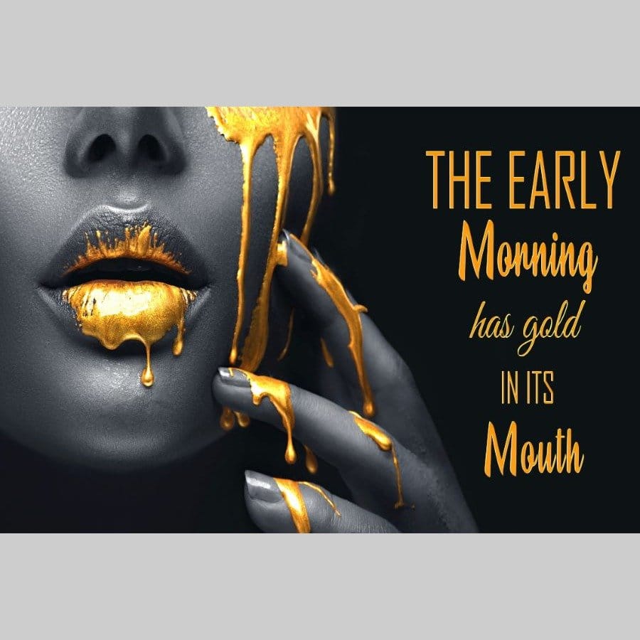 Early morning golden lips - Afbeelding 11