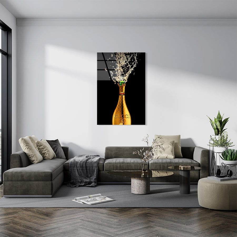 Golden champagne splash - Afbeelding 6