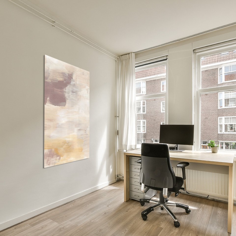 Beige Blush Abstract - Afbeelding 6