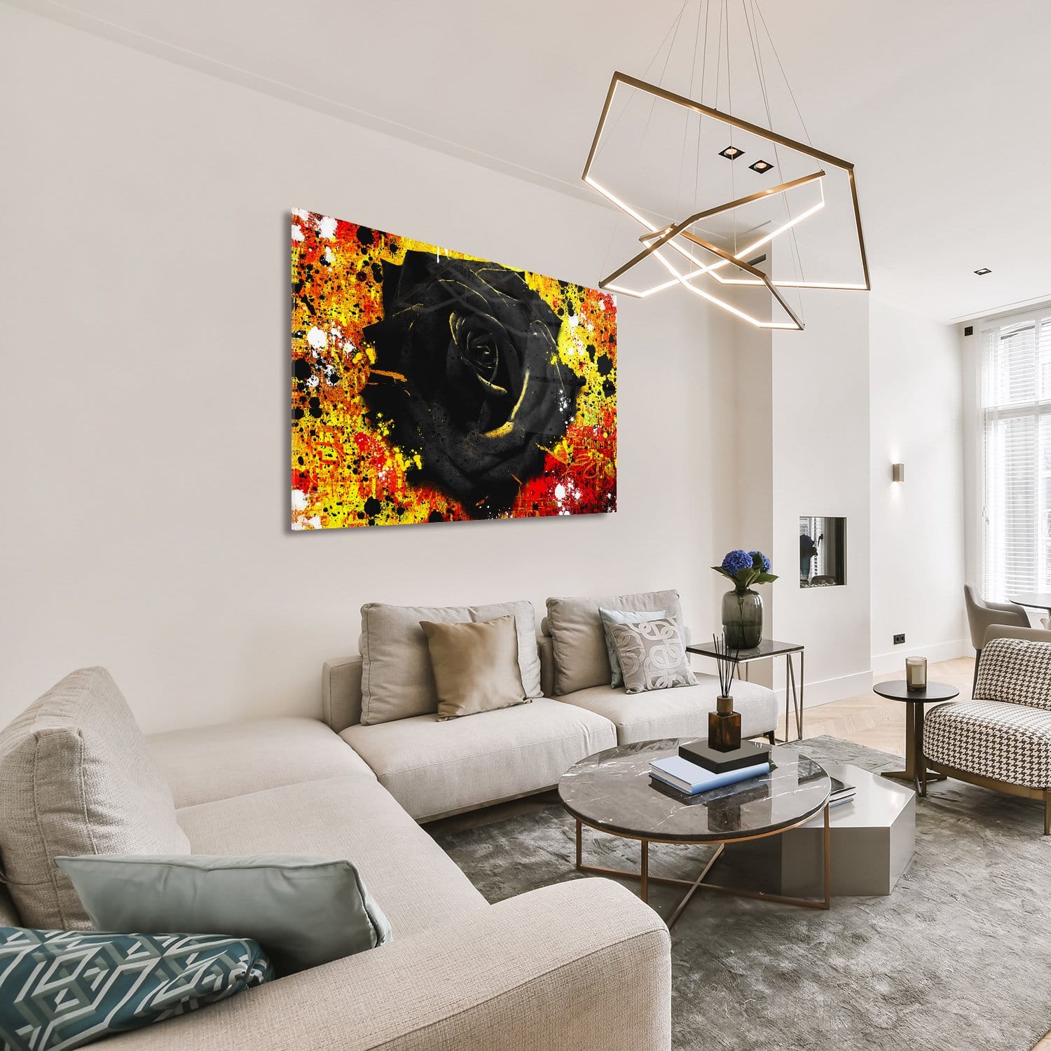 Black fire rose - Afbeelding 3