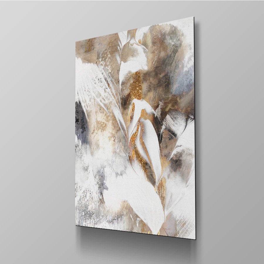 Black & Gold Grooves Abstract - Afbeelding 4