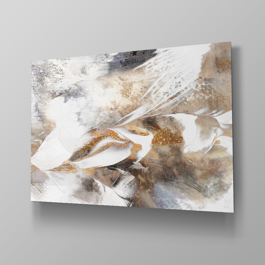 Black & Gold Grooves Abstract - Afbeelding 2