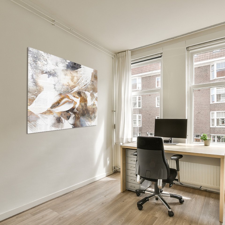 Black & Gold Grooves Abstract - Afbeelding 6