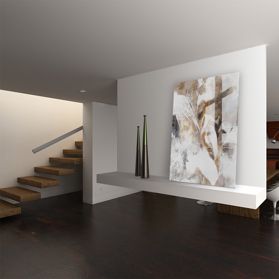 Black & Gold Grooves Abstract - Afbeelding 14