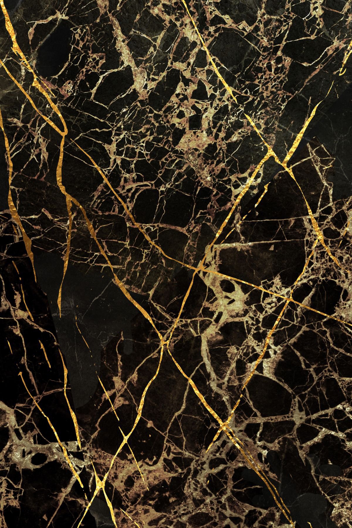 Black Gold Marble