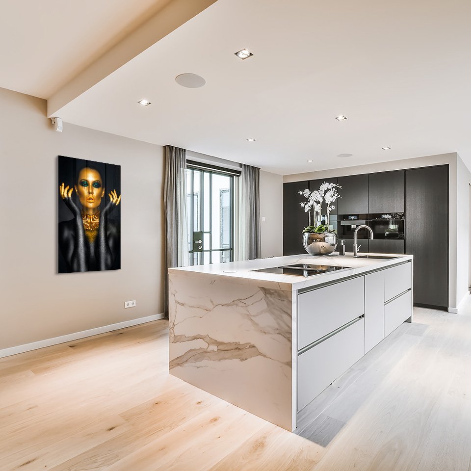 Black Gold Neckless Woman - Afbeelding 6