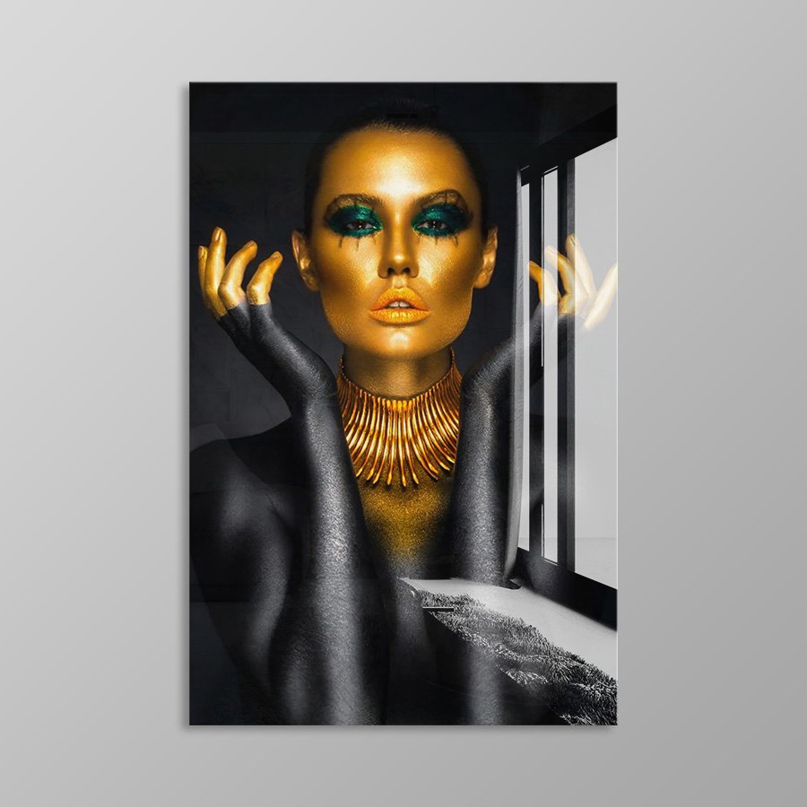 Black Gold Neckless Woman - Afbeelding 9