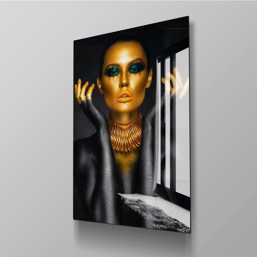 Black Gold Neckless Woman - Afbeelding 8