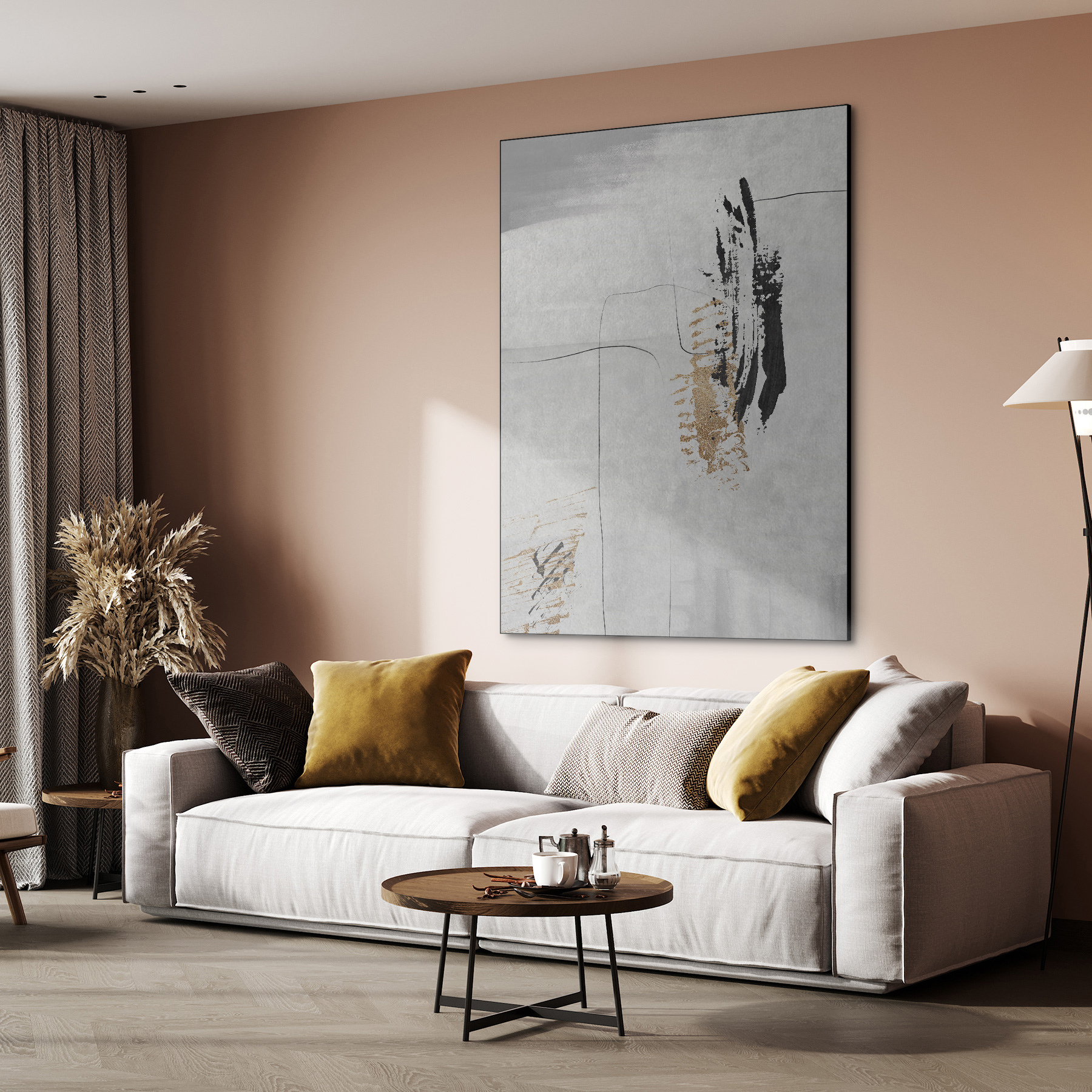 Black & Gold Neutral #1 - Afbeelding 2