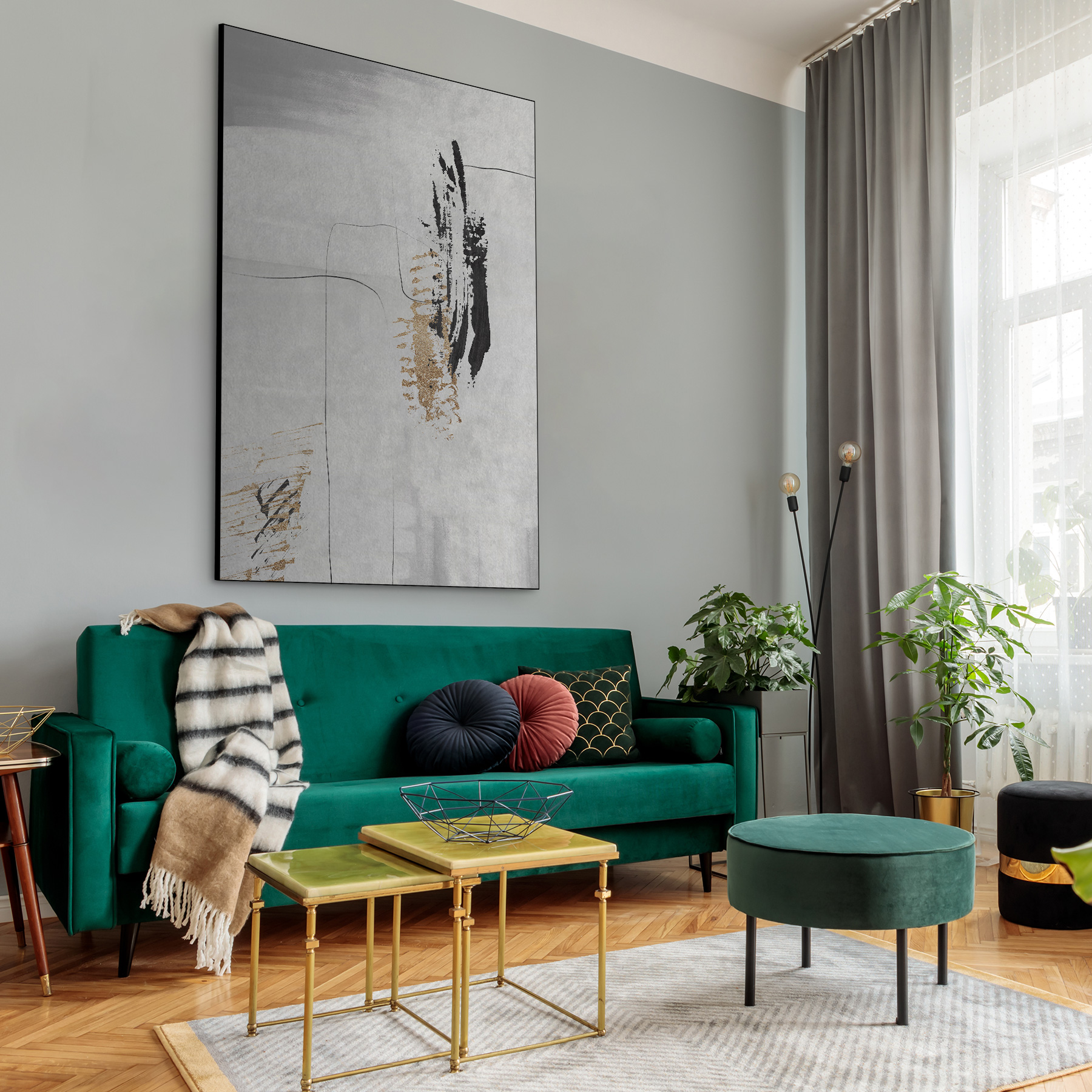 Black & Gold Neutral #1