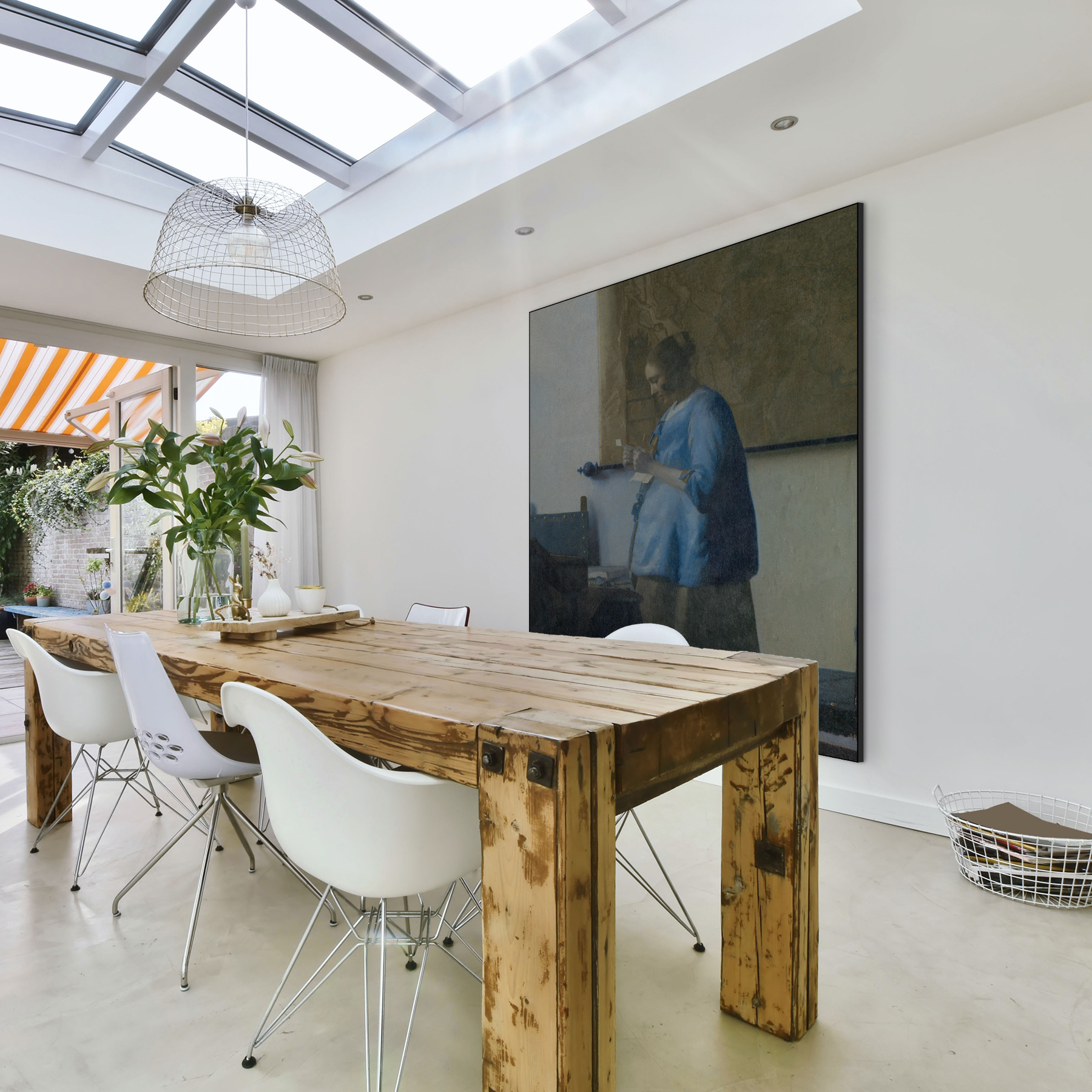 Brieflezende vrouw, Johannes Vermeer - Rijksmuseum - Afbeelding 5