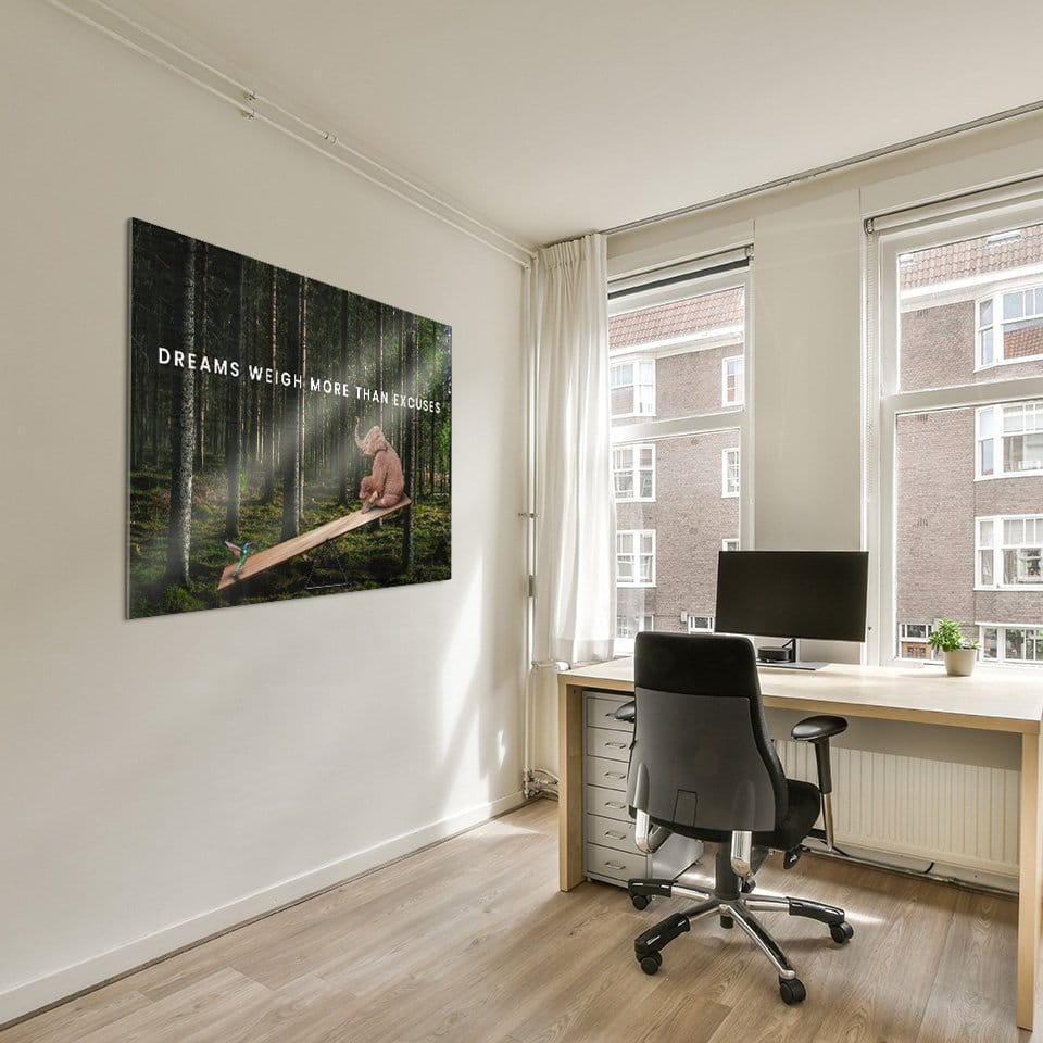 Dreams weigh more than excuses - Afbeelding 2