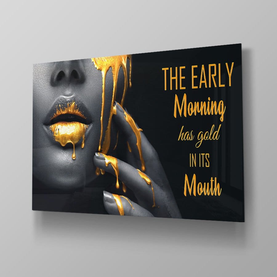 Early morning golden lips - Afbeelding 4