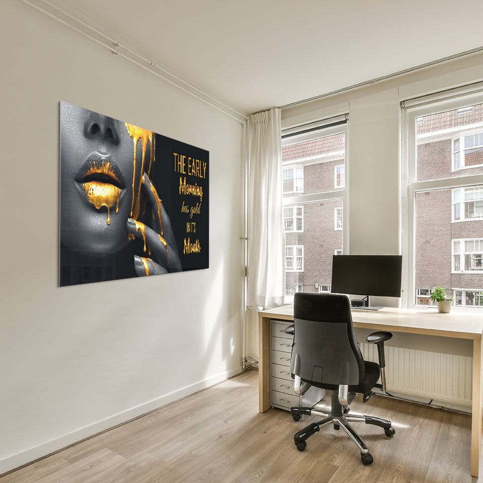 Early morning golden lips - Afbeelding 2