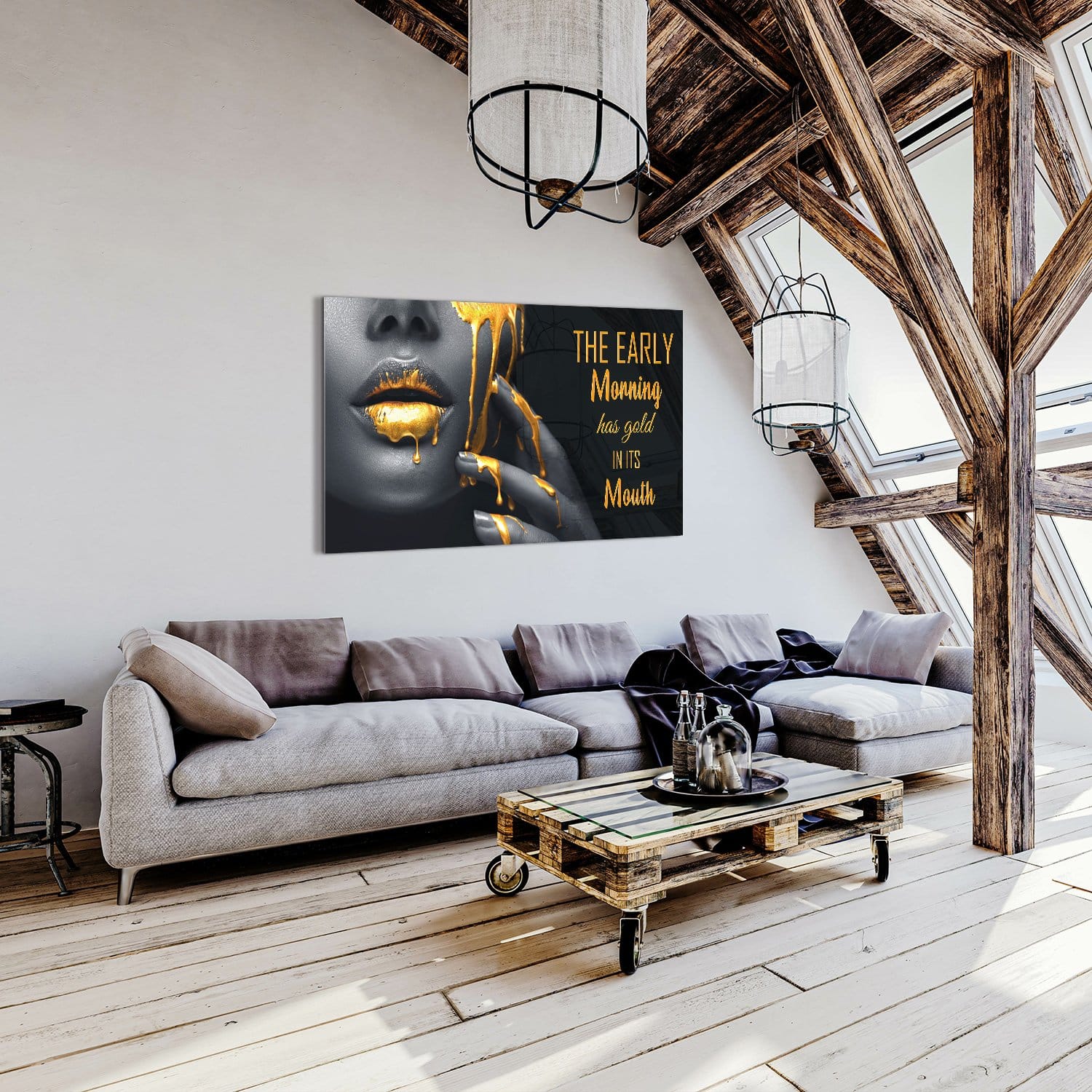 Early morning golden lips - Afbeelding 5