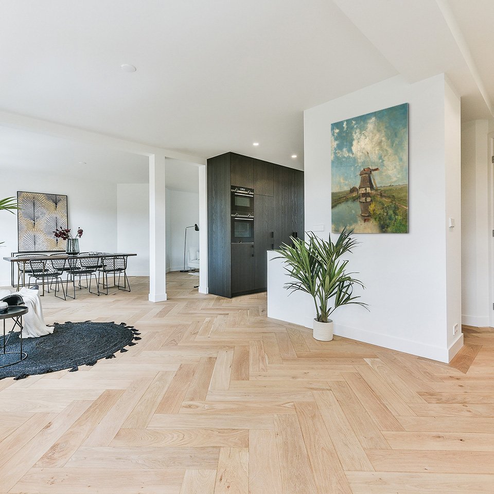 Een molen aan een poldervaart - Paul Joseph Constantin Gabriël - Rijksmuseum - Afbeelding 11