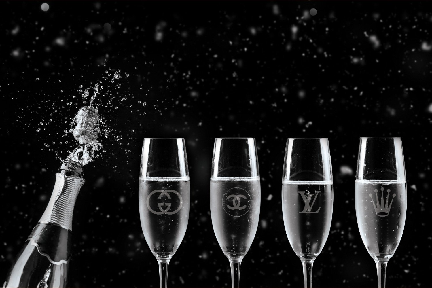 Exclusive champagne silver