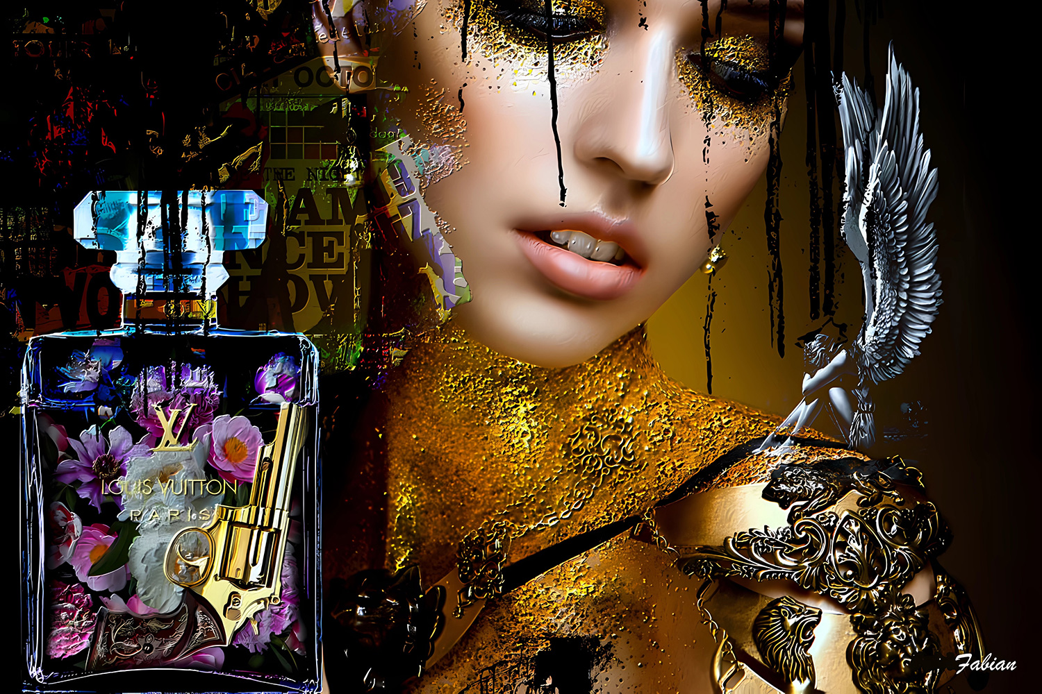 Fabian- LV lucky Lady (Homage to Louis)