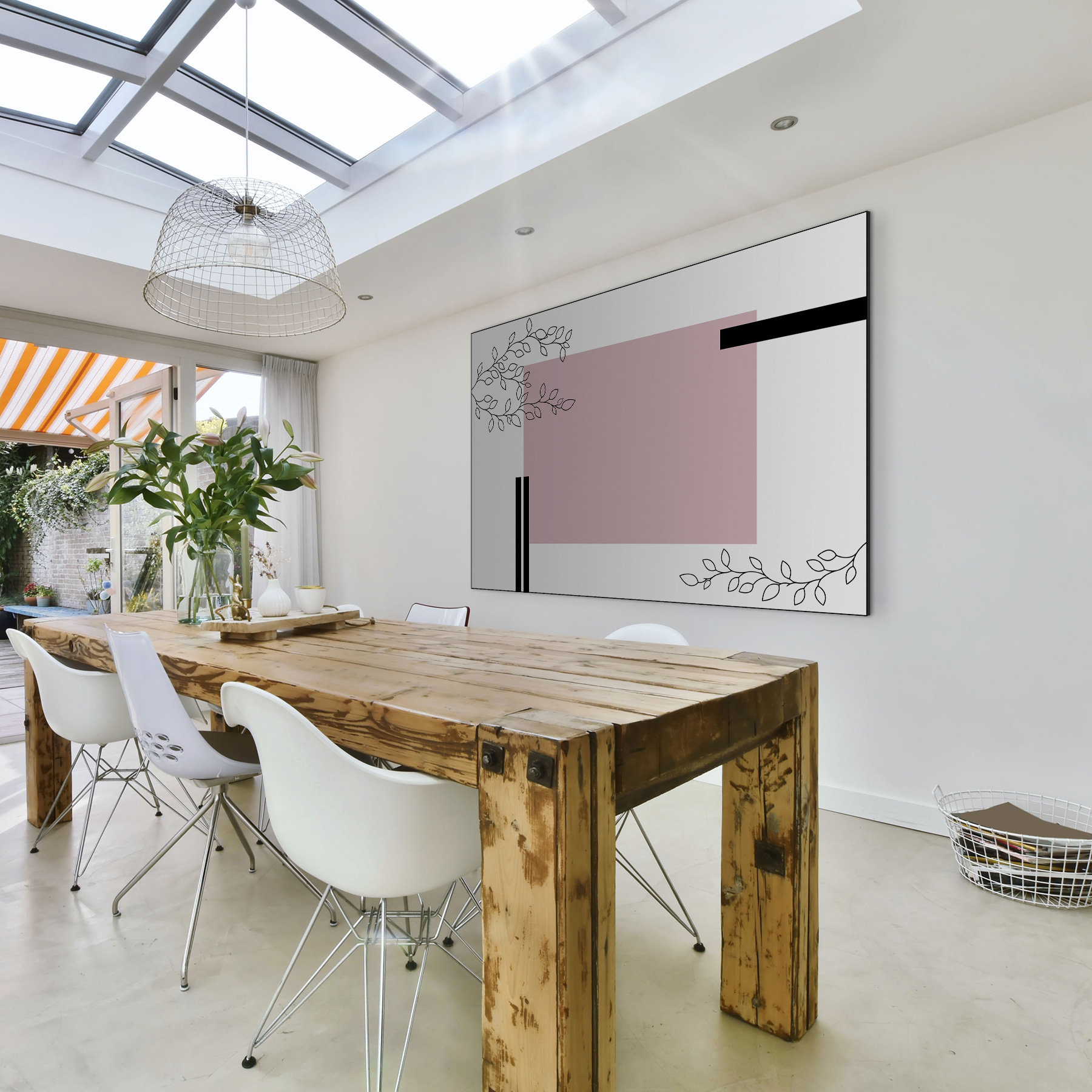 Fundo Rosa Floral - Afbeelding 2