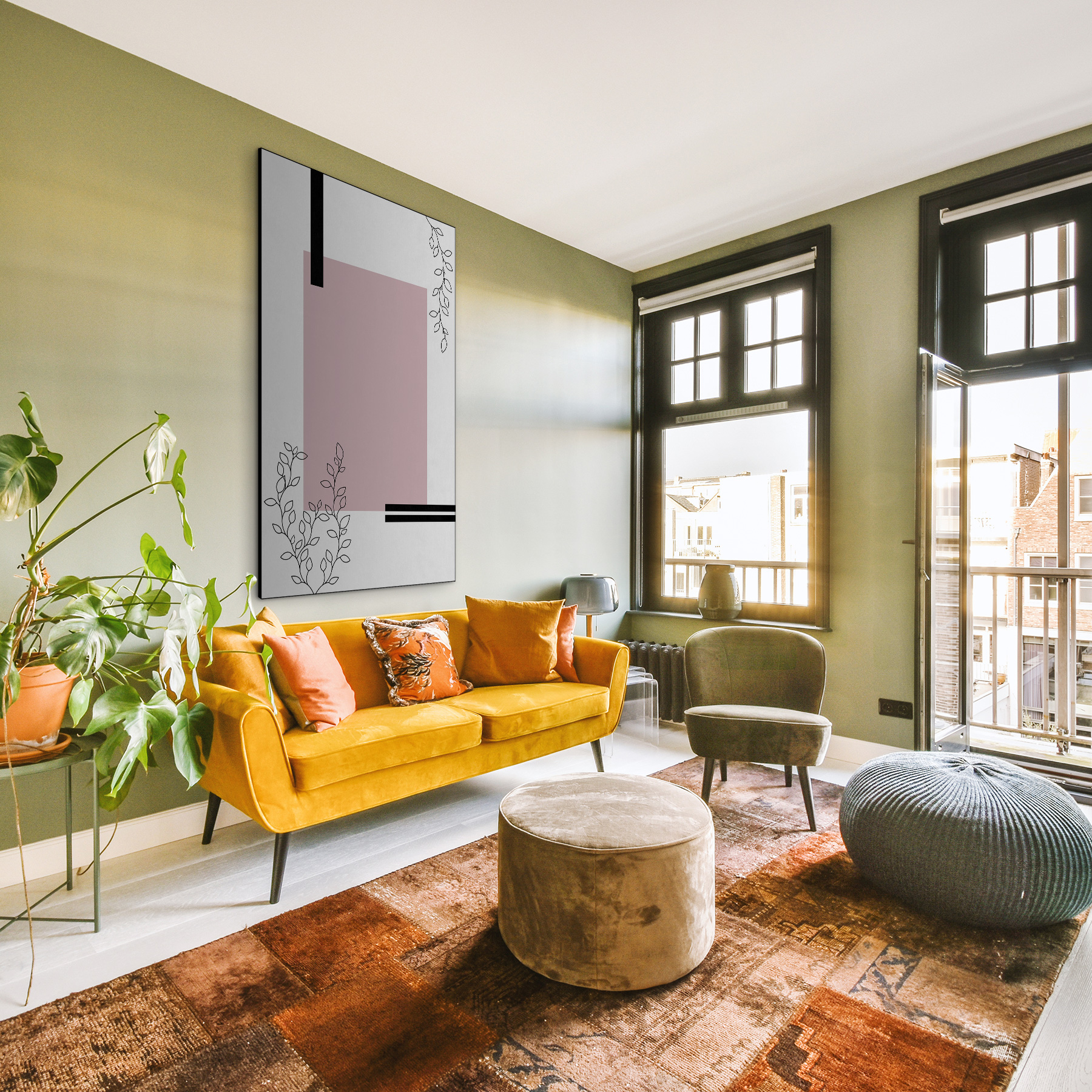 Fundo Rosa Floral - Afbeelding 3