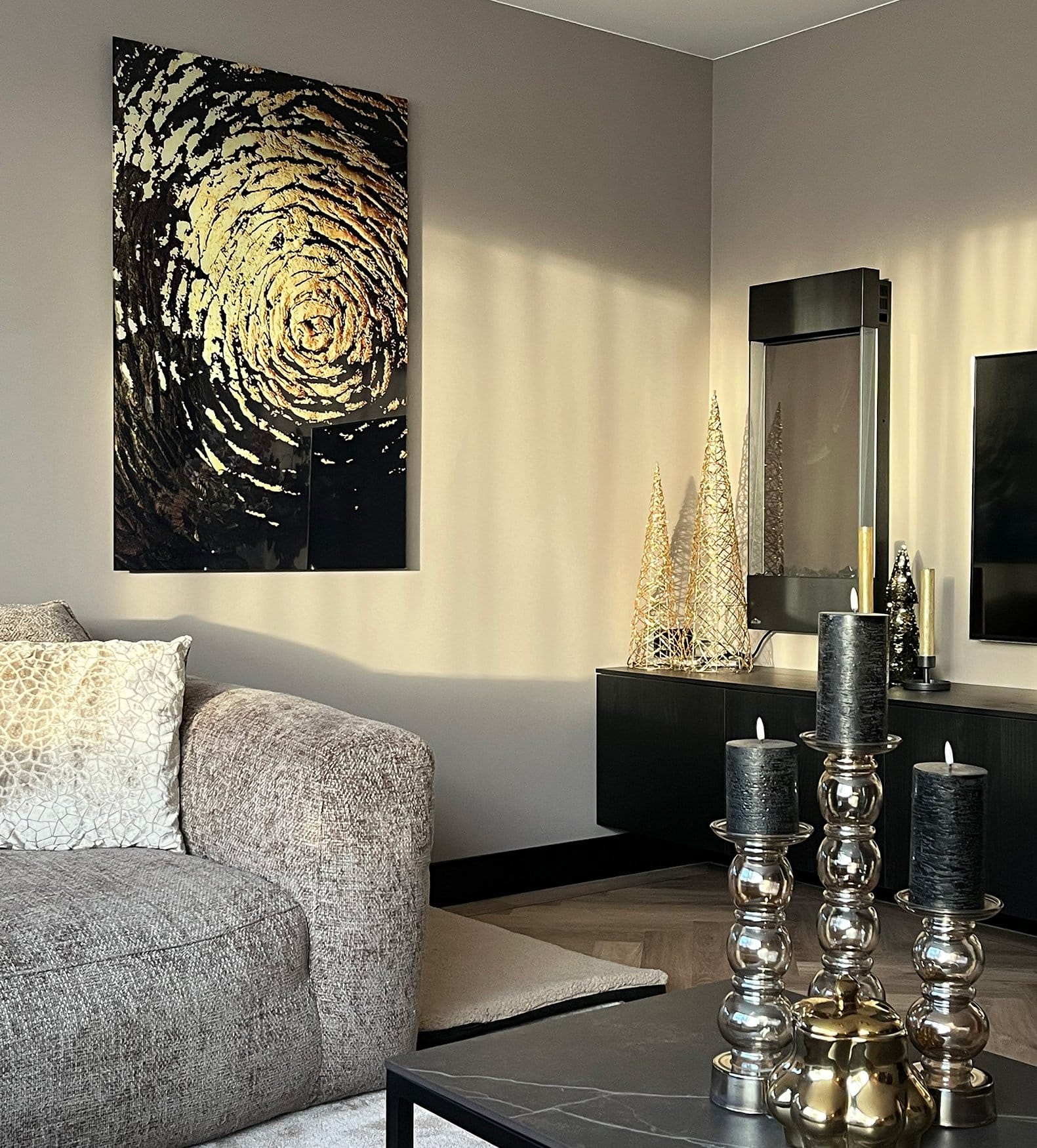 Glitter gold black - Afbeelding 3