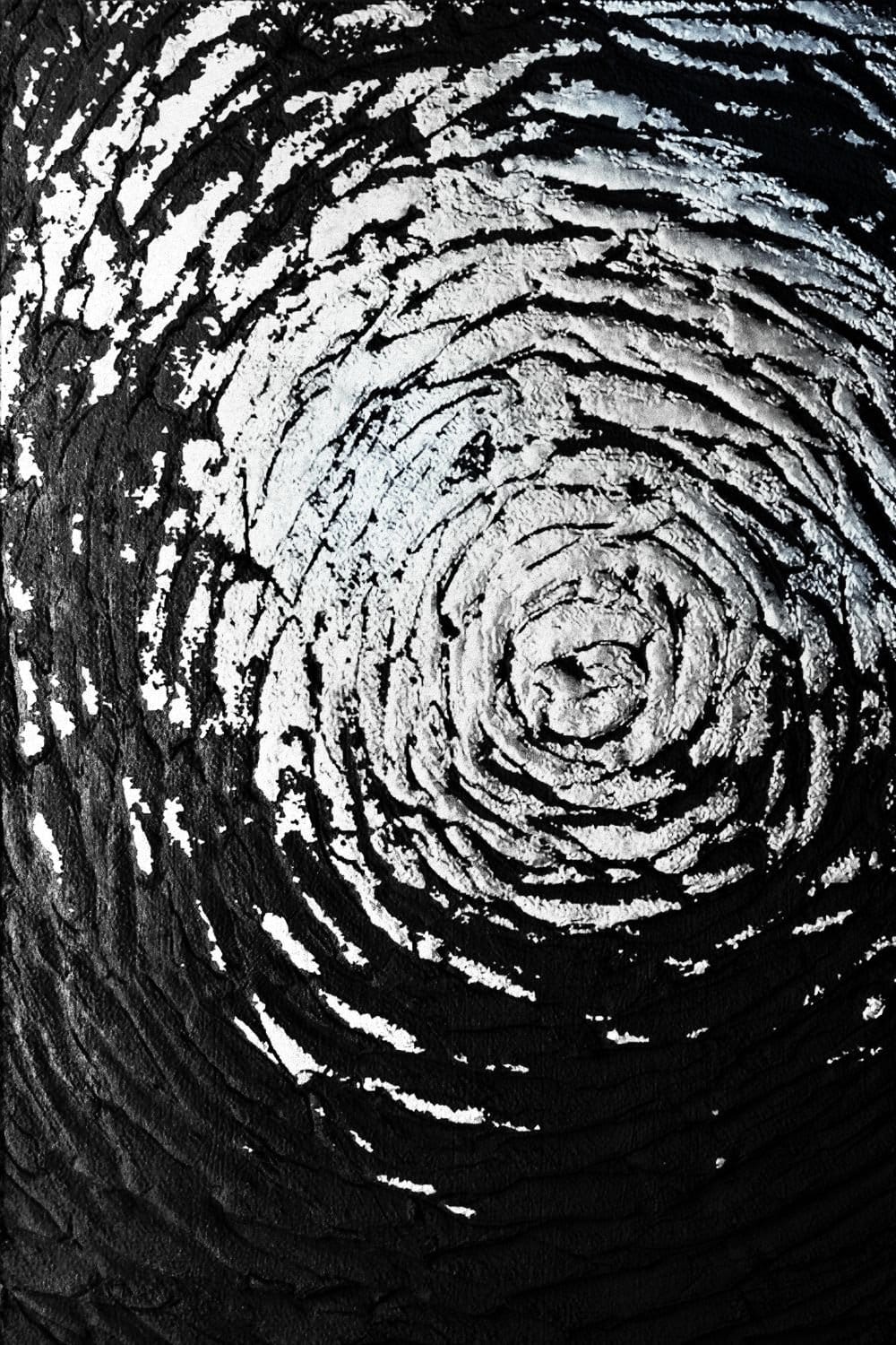 Glitter silver black