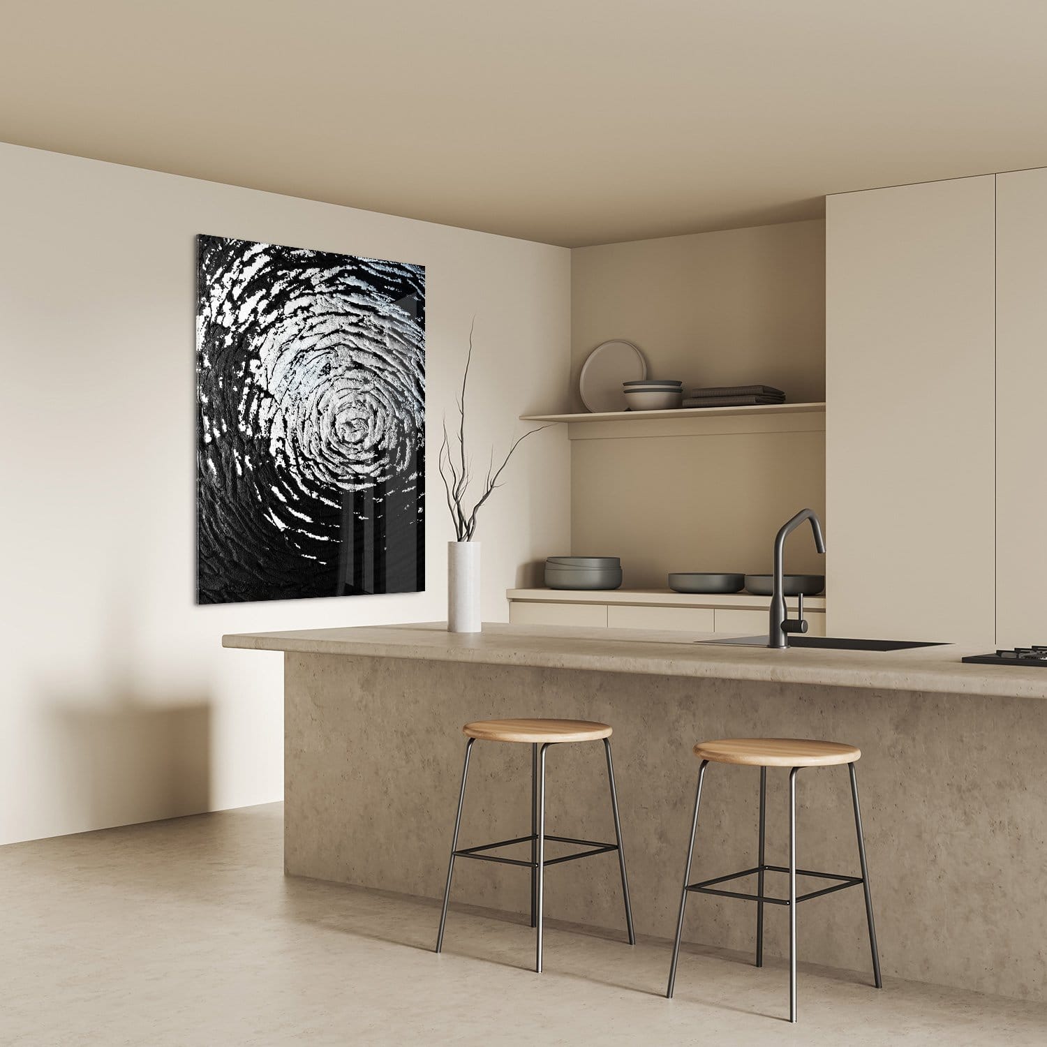 Glitter silver black - Afbeelding 6