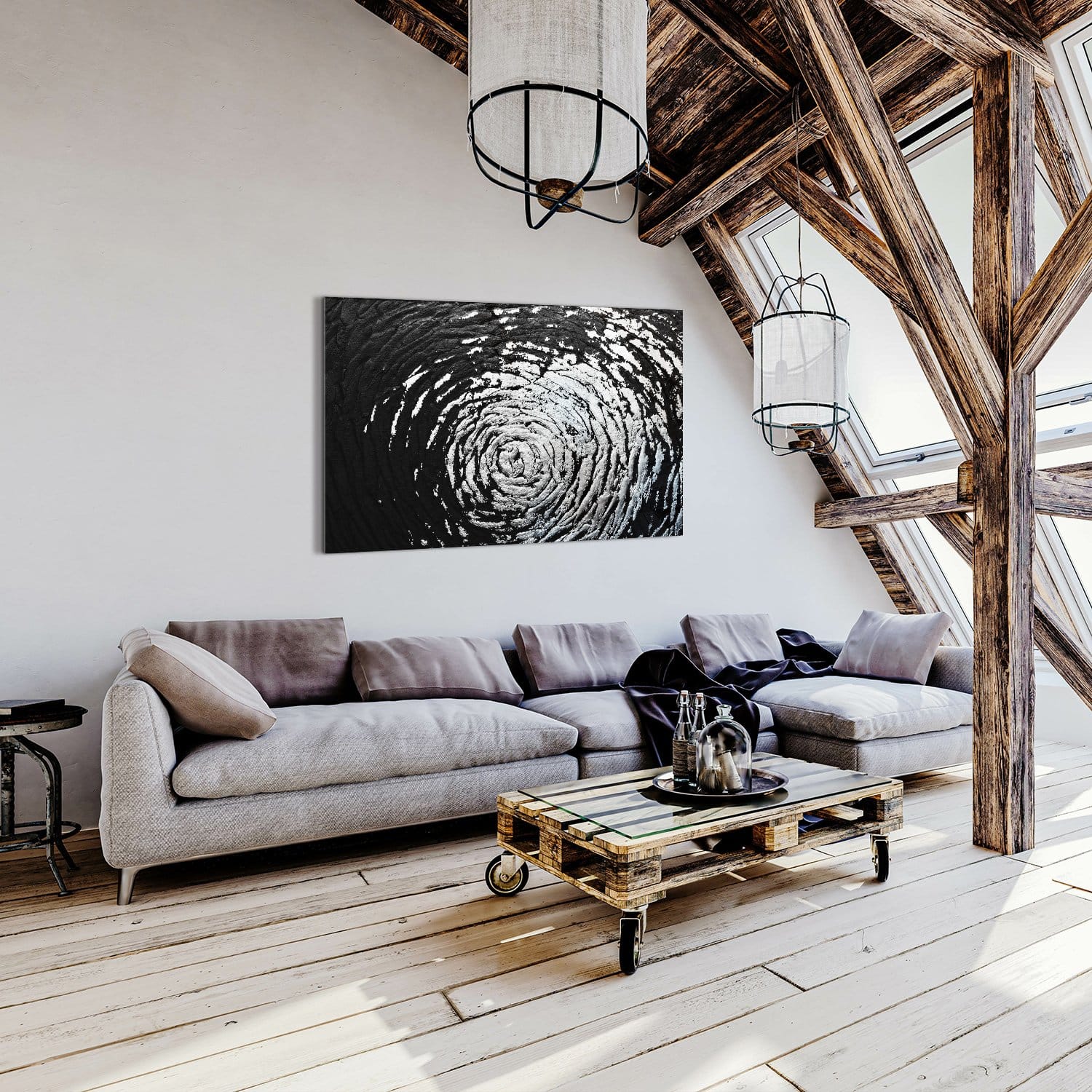 Glitter silver black - Afbeelding 5