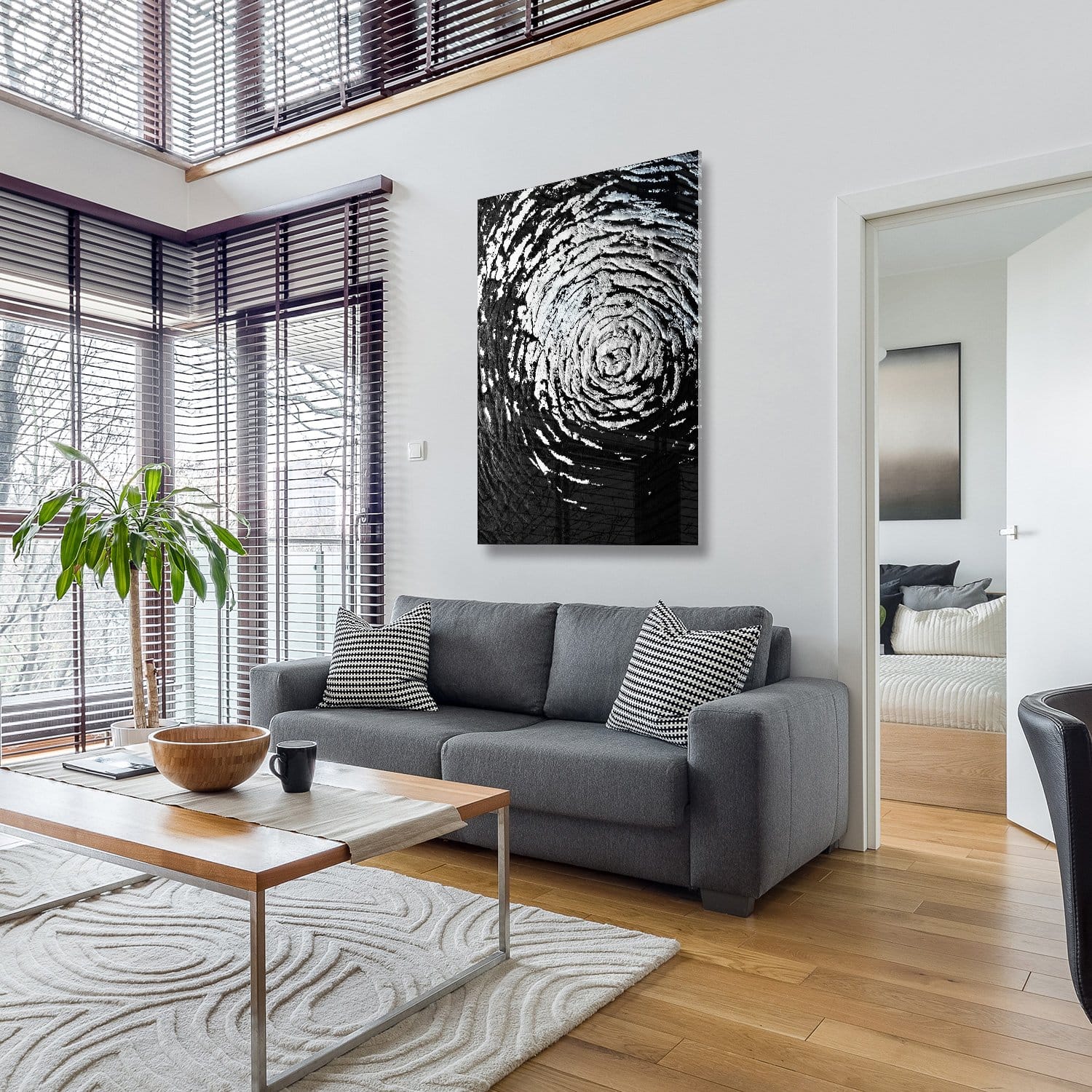 Glitter silver black - Afbeelding 3