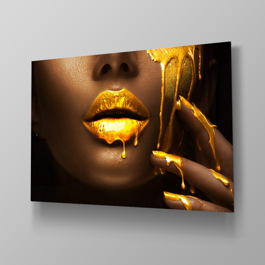 Gold Glitter Woman - Afbeelding 4