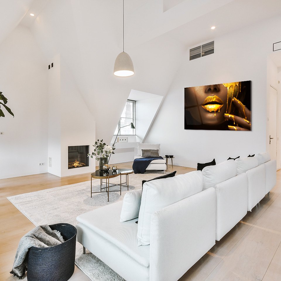 Gold Glitter Woman - Afbeelding 3