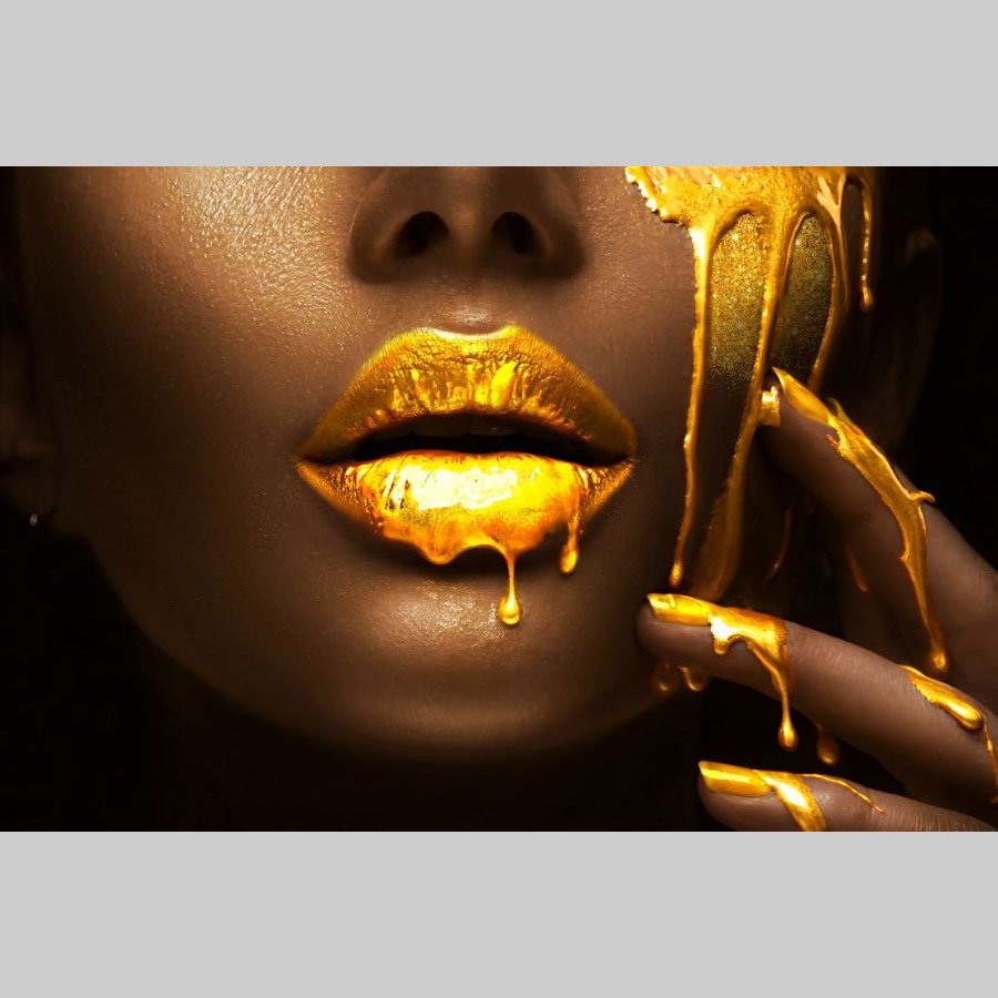 Gold Glitter Woman - Afbeelding 13