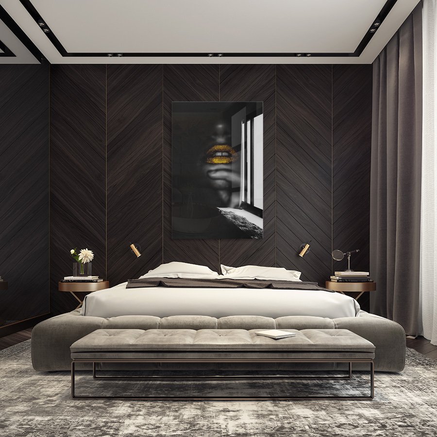 Gold Lips Black Woman - Afbeelding 21