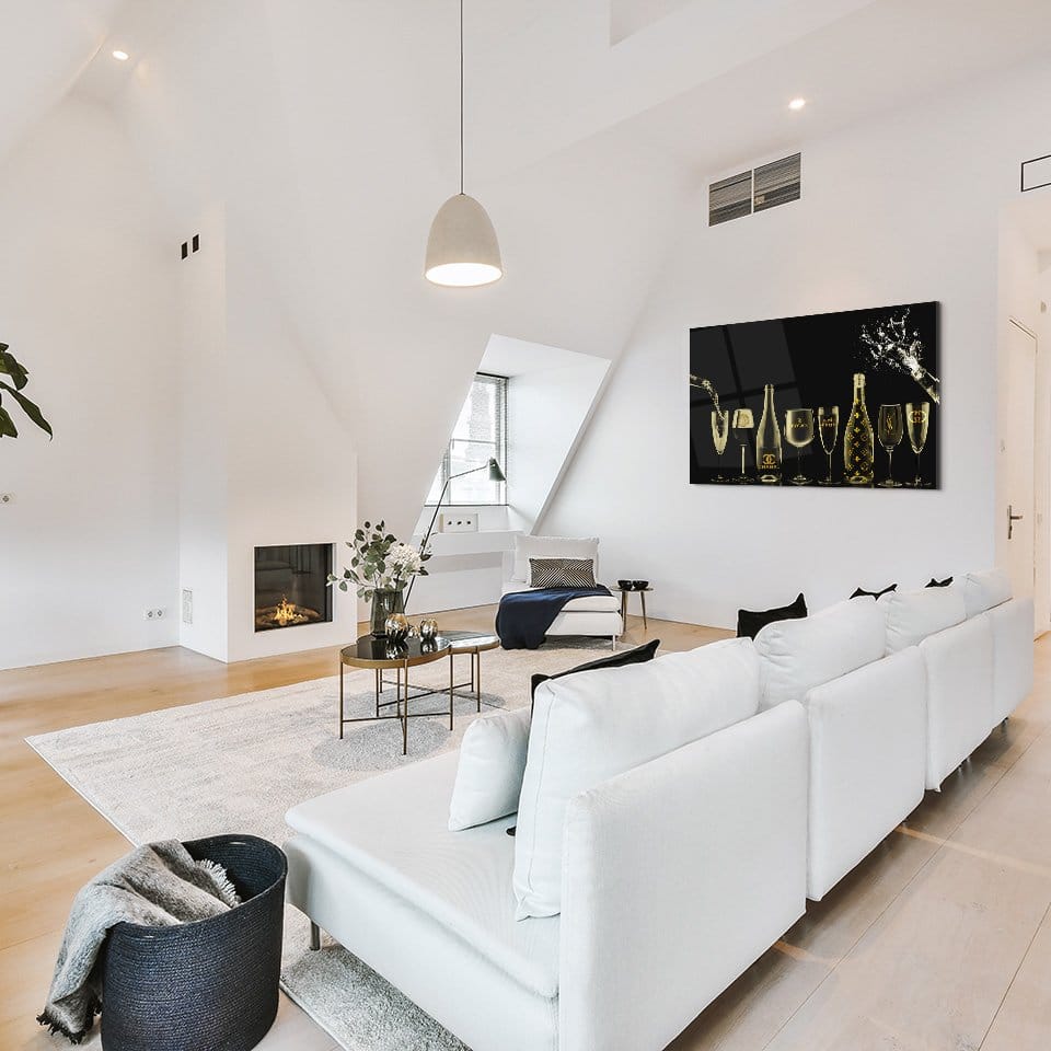 Golden champagne bottles - Afbeelding 23