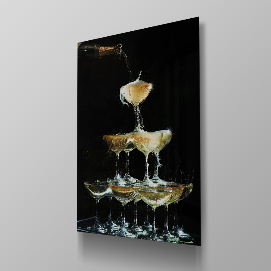 Golden Champagne Fountain - Afbeelding 4