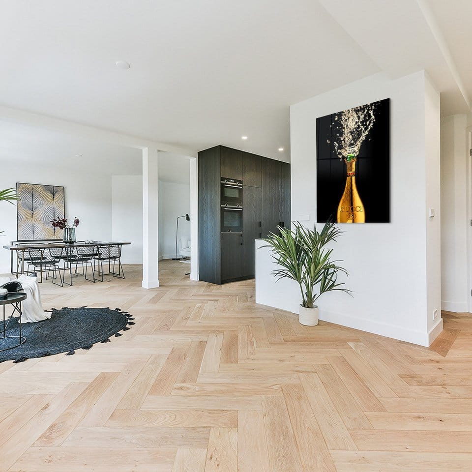 Golden champagne splash - Afbeelding 2