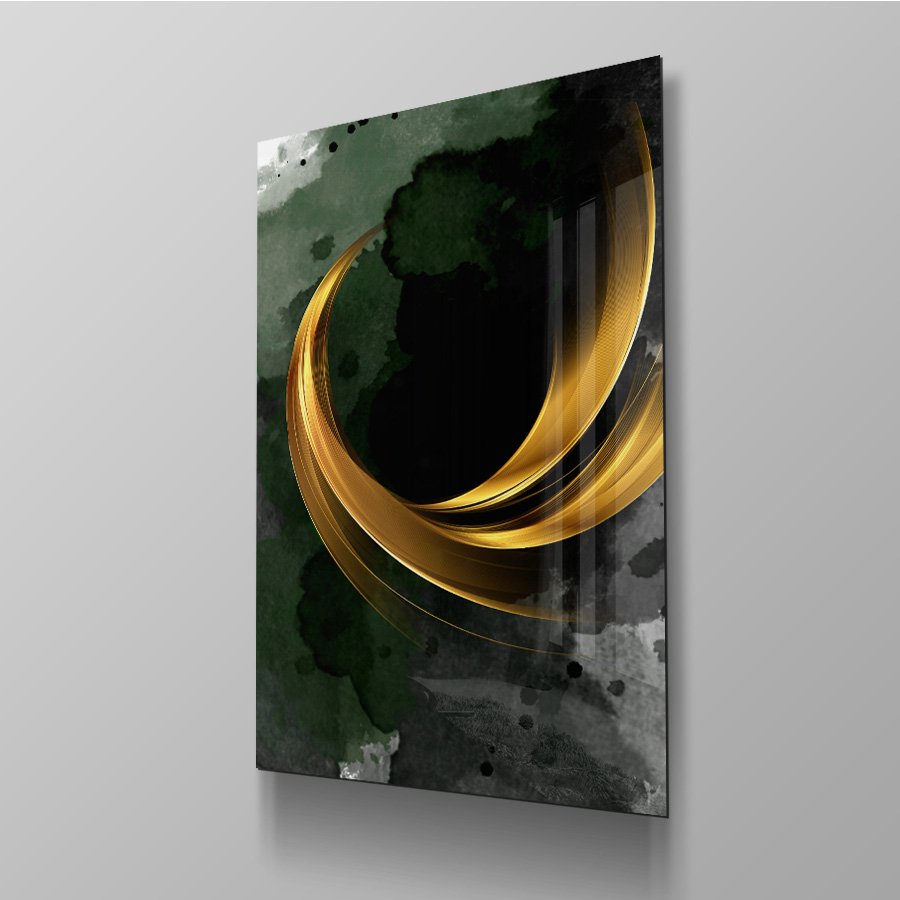 Golden Crescent Abstract - Afbeelding 9