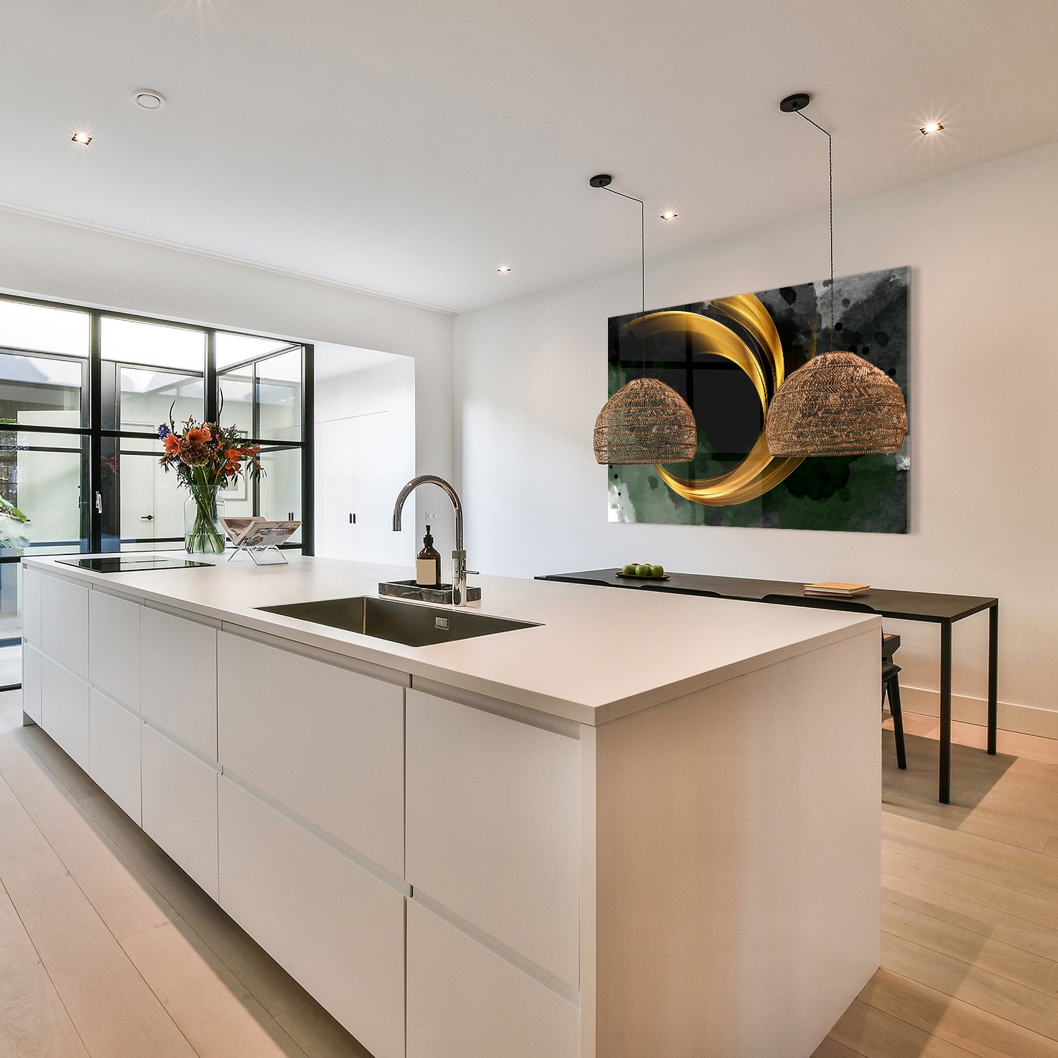 Golden Crescent Abstract - Afbeelding 7