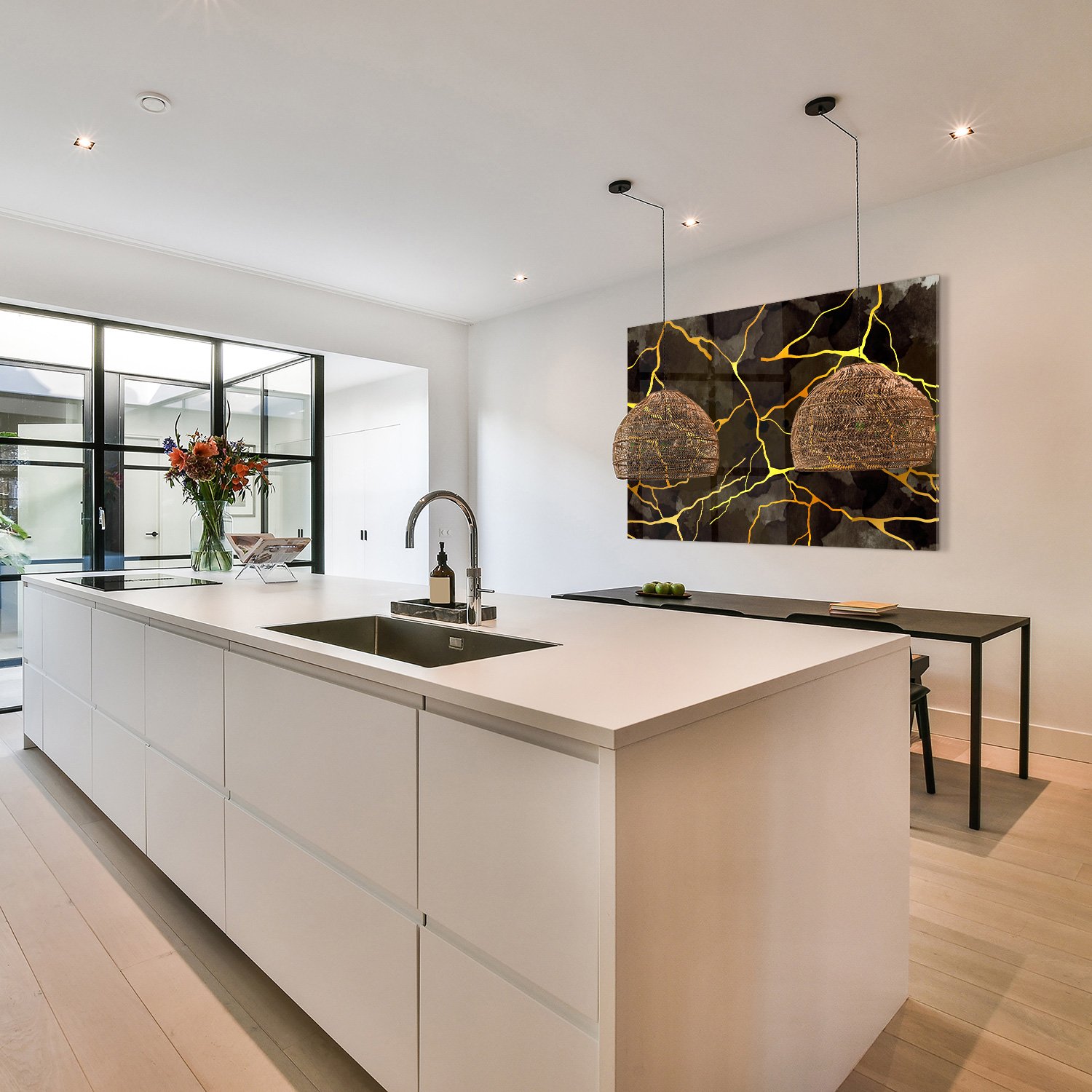 Golden Lines Abstract - Afbeelding 7